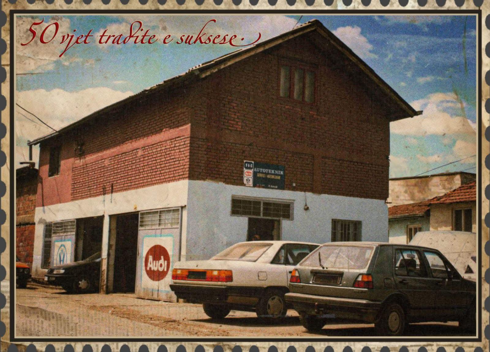 Lokacioni origjinal i autoservisit Baholli